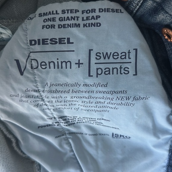 Diesel Denim Stretch Jacket - Picture 6 of 6